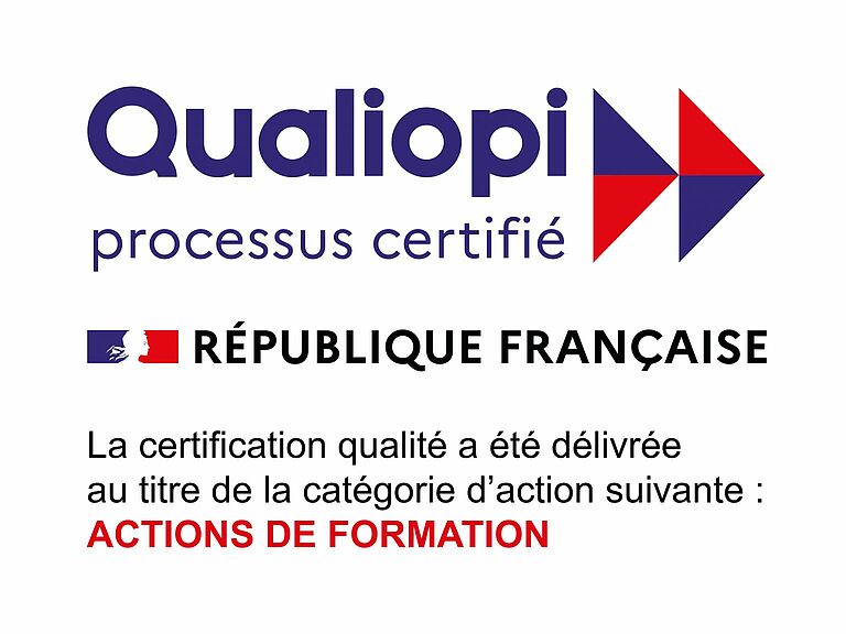Nous sommes certifiés QUALIOPI